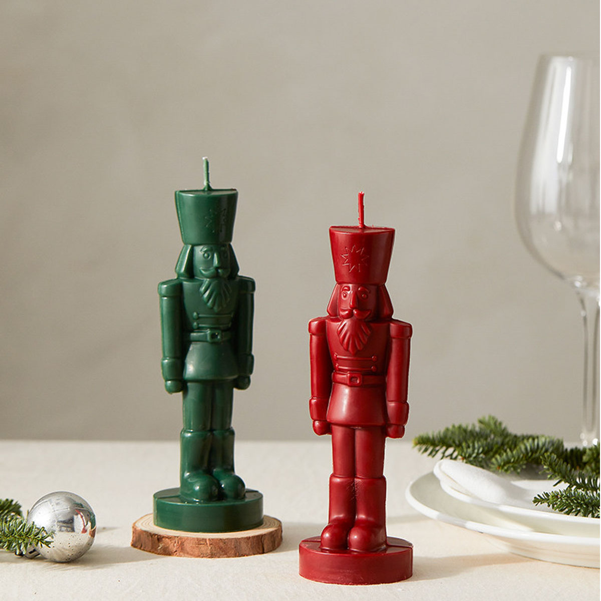 Soap Making Home - Large Nutcracker Soldier Plastic Candle Mold