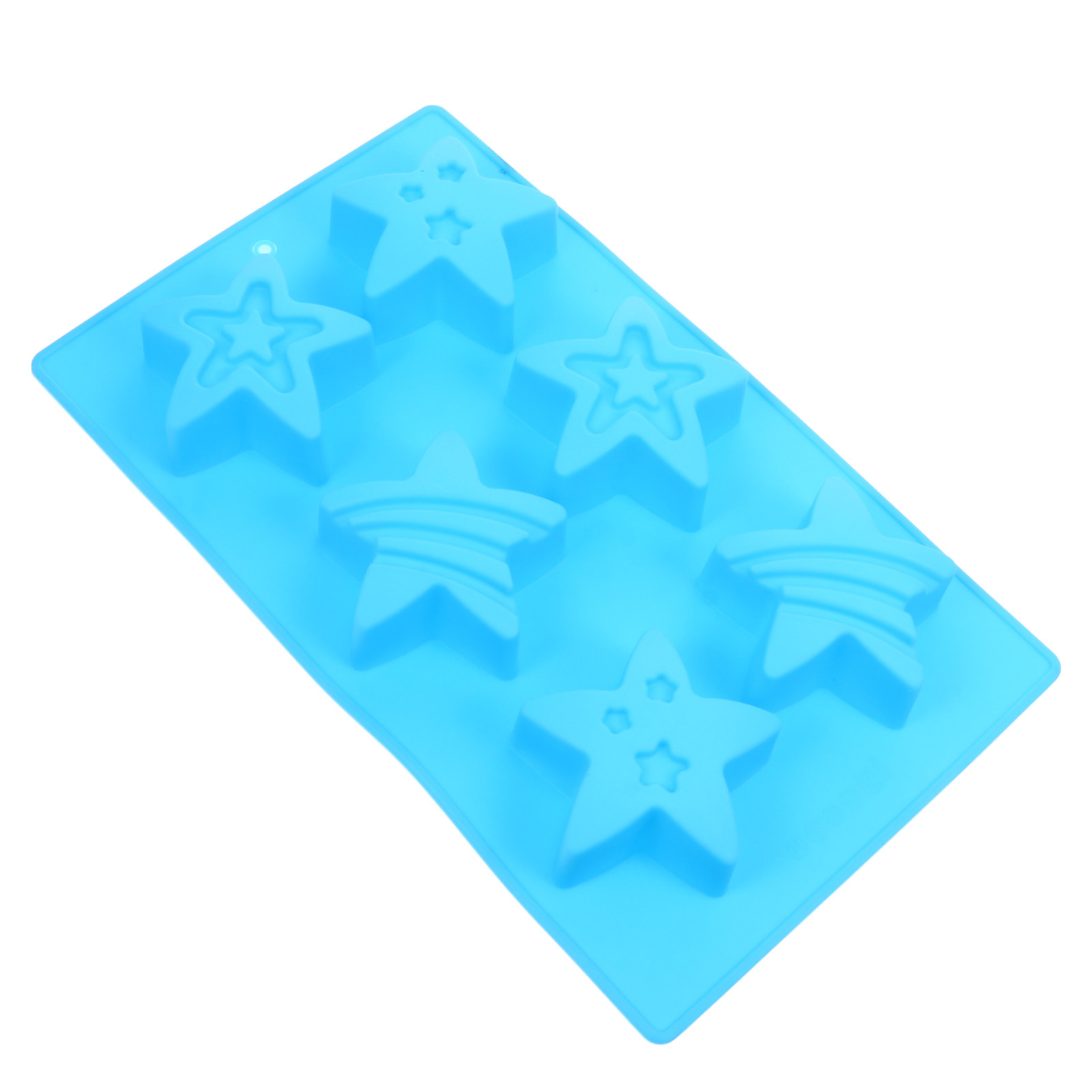 Soap Making Easy - Star Shaped Silicone Soap Mold for