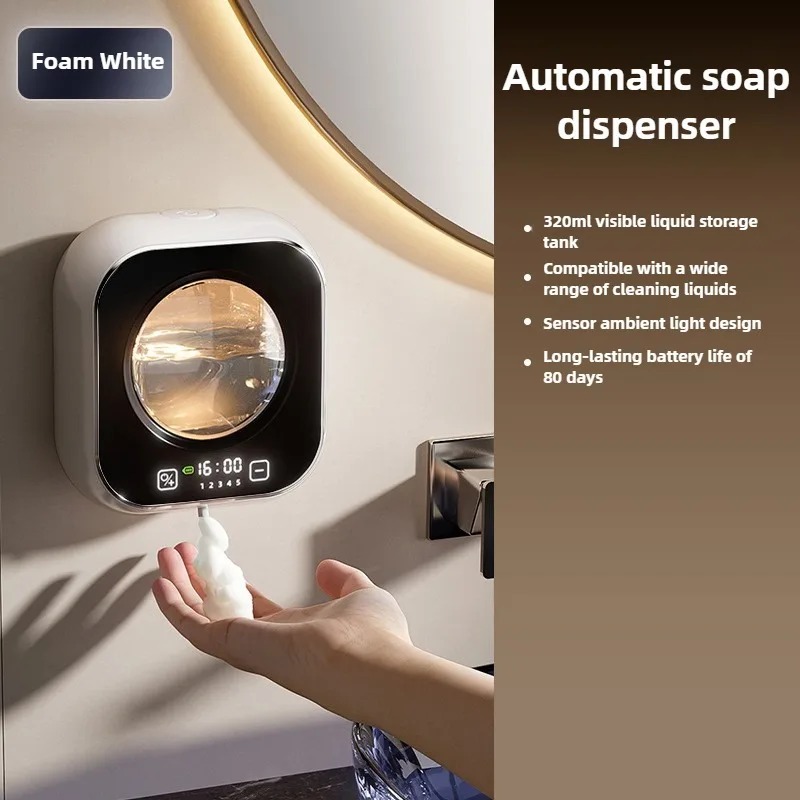 Soap Making Thermometer - Smart Induction Hand Washer Sensor Wall