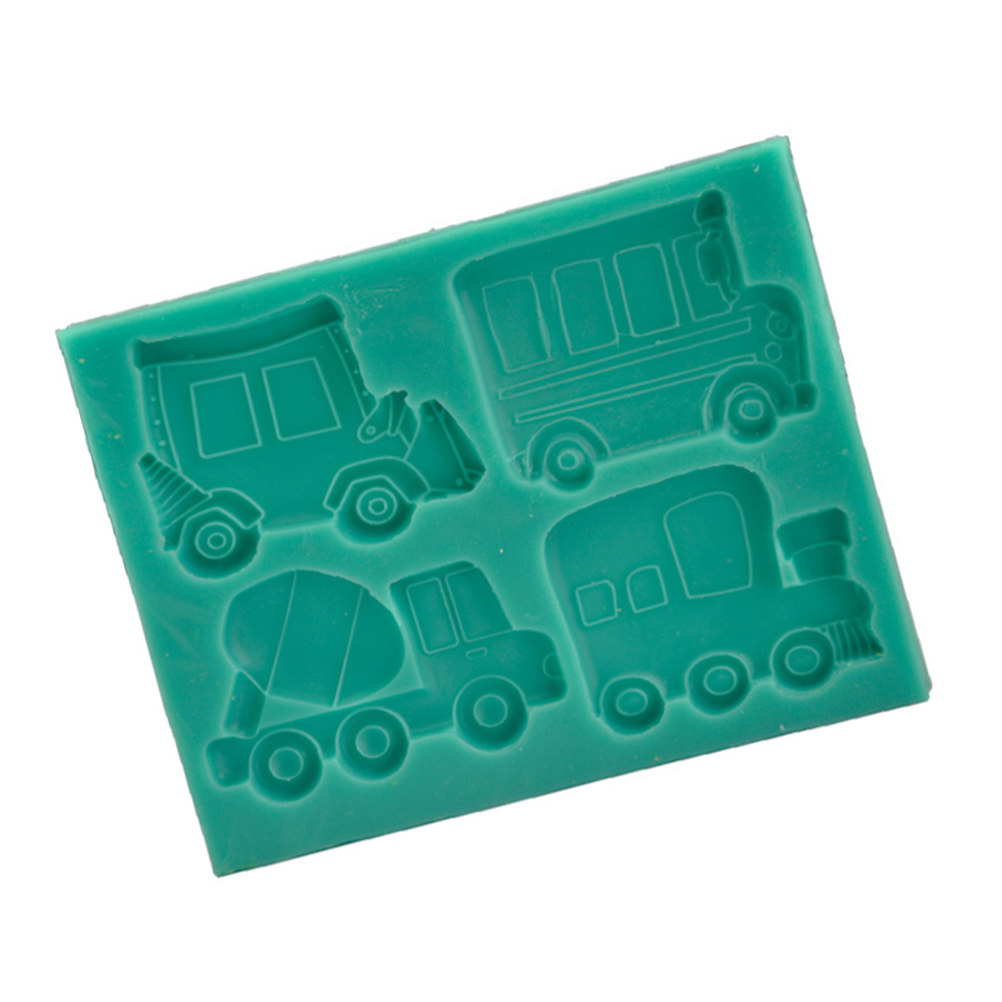 1Pcs Creative Vehicle Silicone - Soap Making Easy 评论和价格
