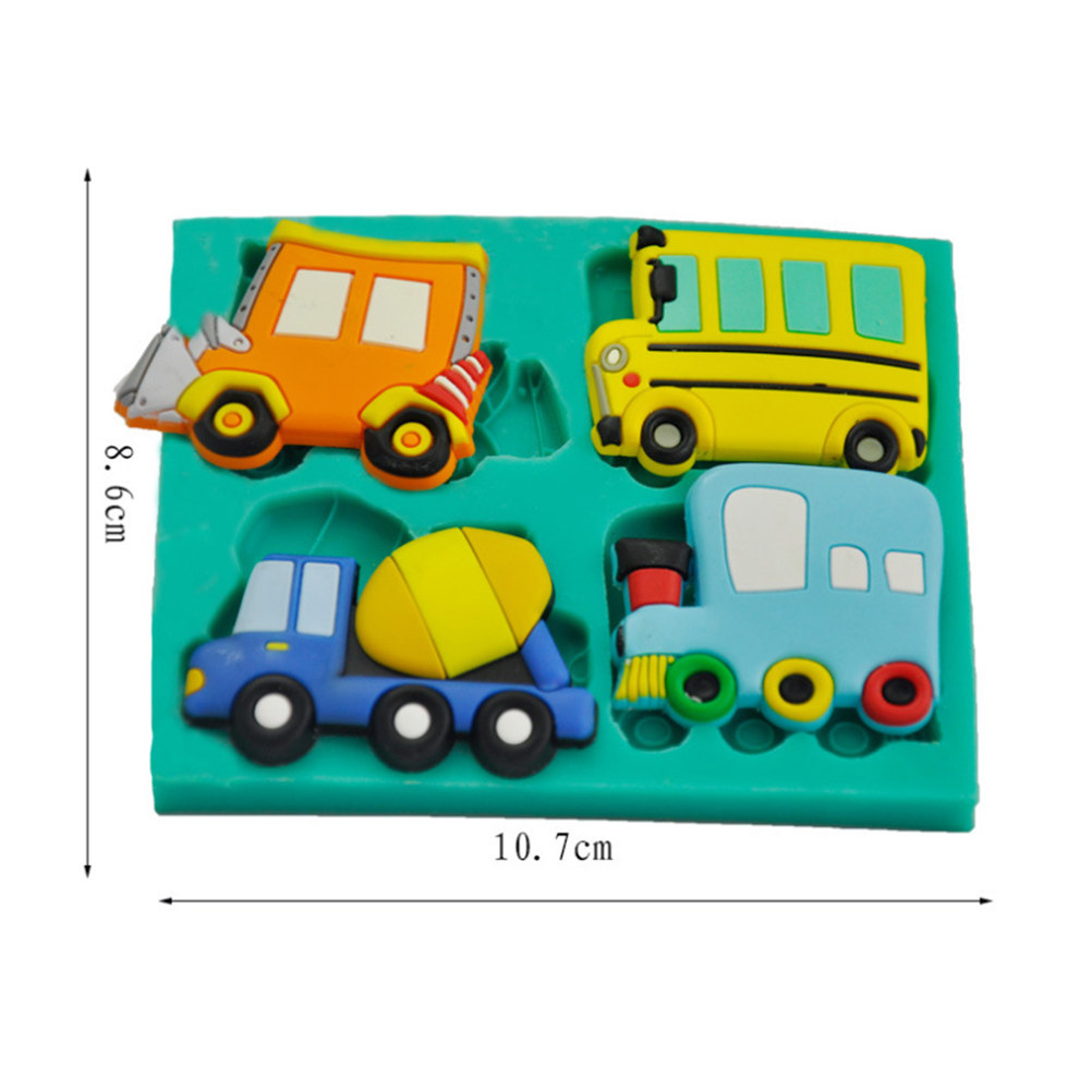 1Pcs Creative Vehicle Silicone - Soap Making Easy 评论和价格