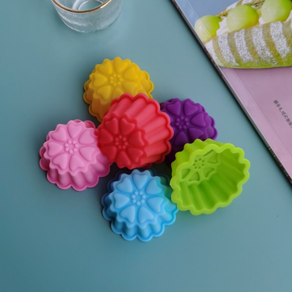 Cute 5cm Flower Silicone Cake  - Soap Making Supplies Australia 评论和价格