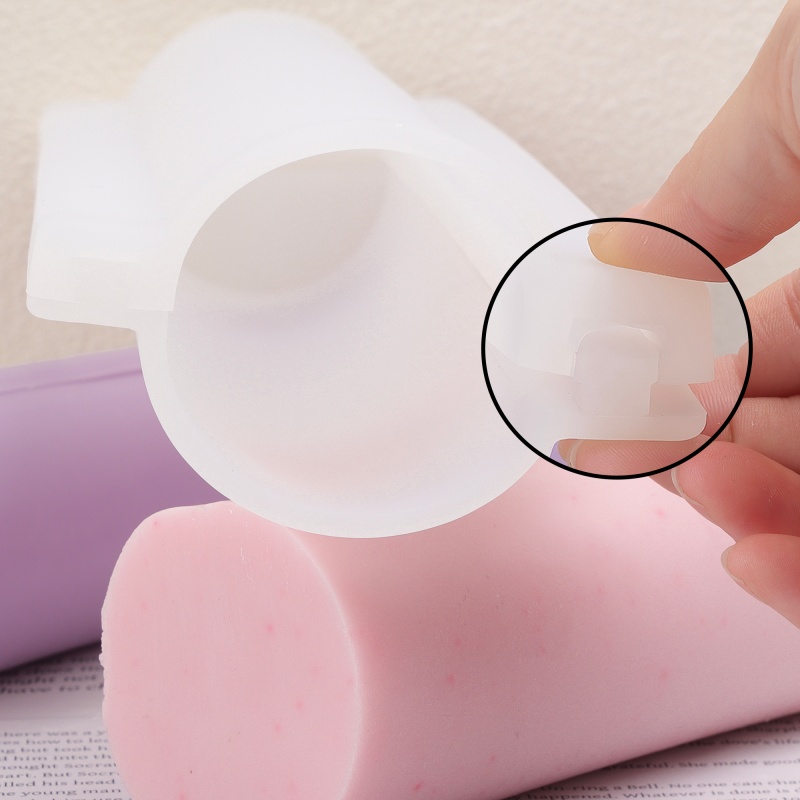 Long Heart Column Silicone Soa - Soap Making Home 评论和价格