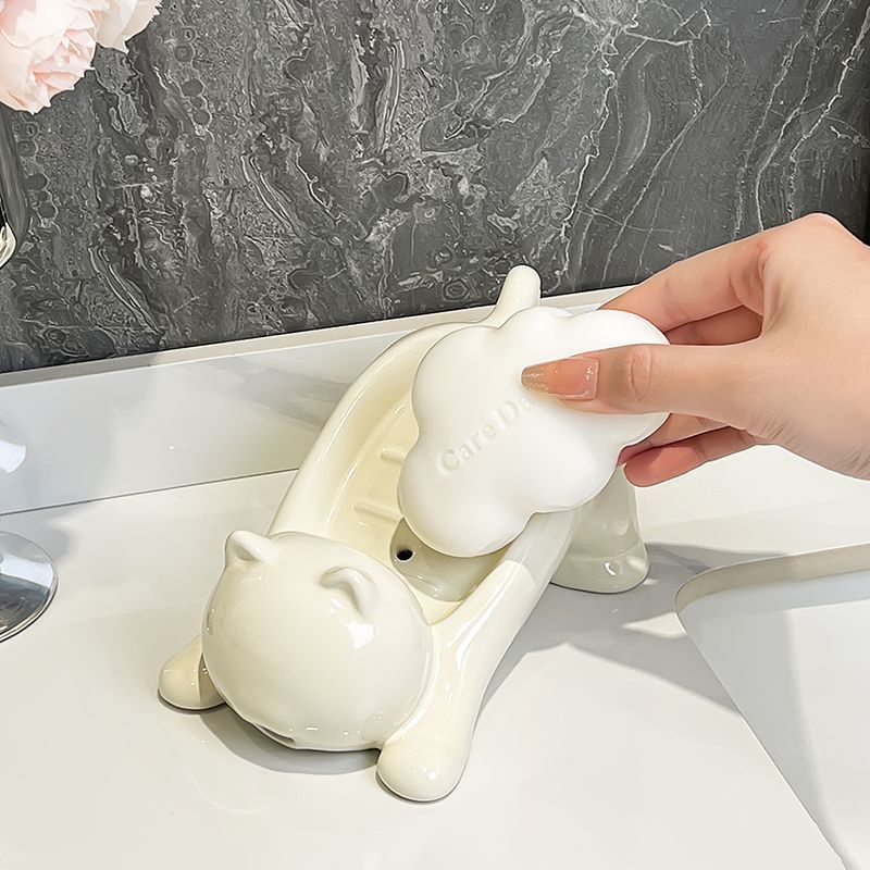 Cute Cat Drain Soap Holder Con - Soap Making Supplies Australia 评论和价格