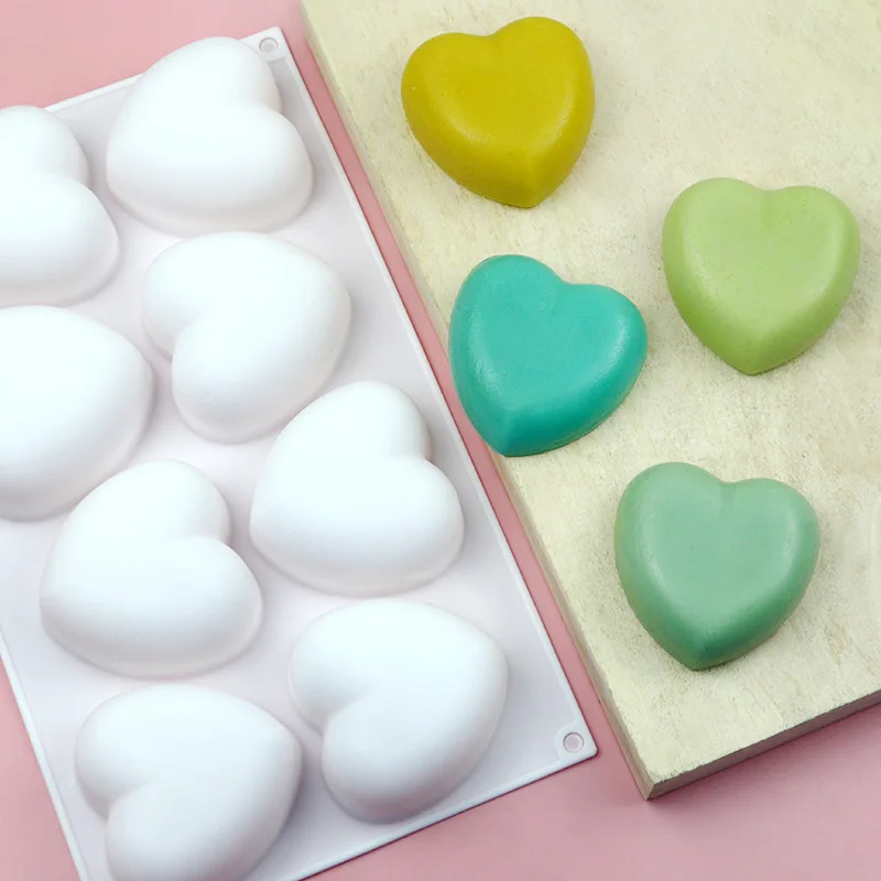 Love Heart Silicone Soap Mold  - Soap Making Supplies Australia 评论和价格