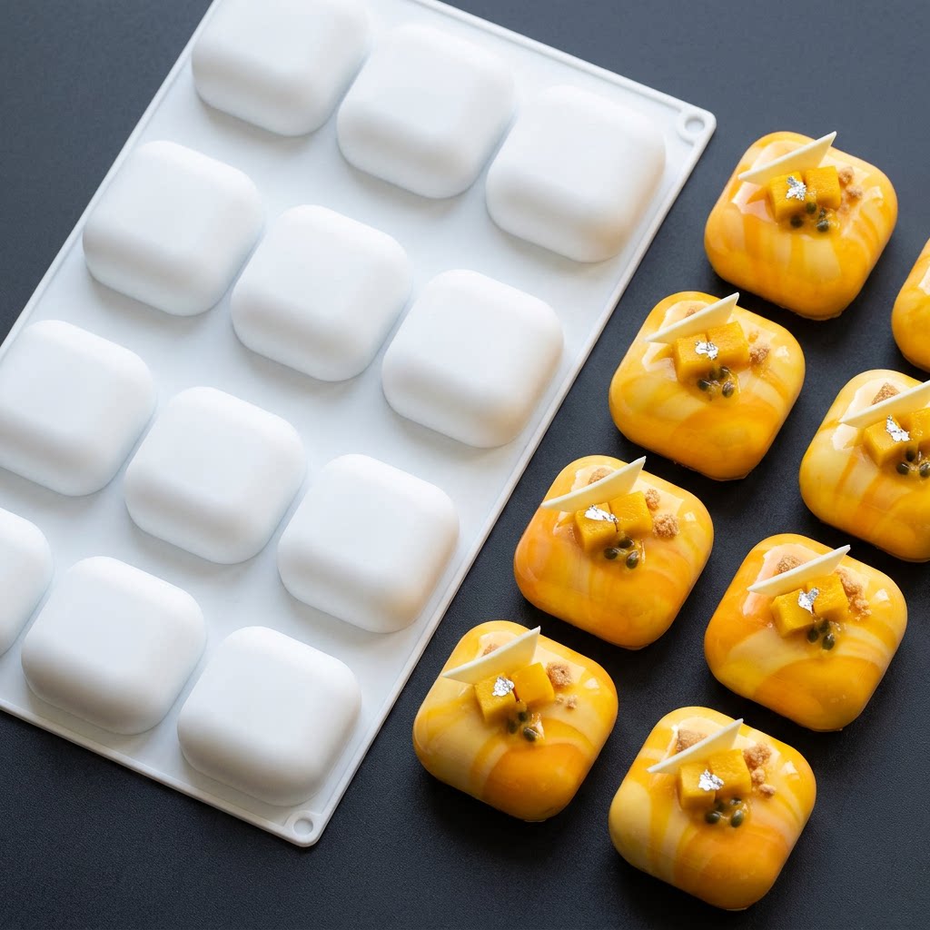 12-Cavity Square Pillow Silico - Soap Making Supplies Australia 评论和价格