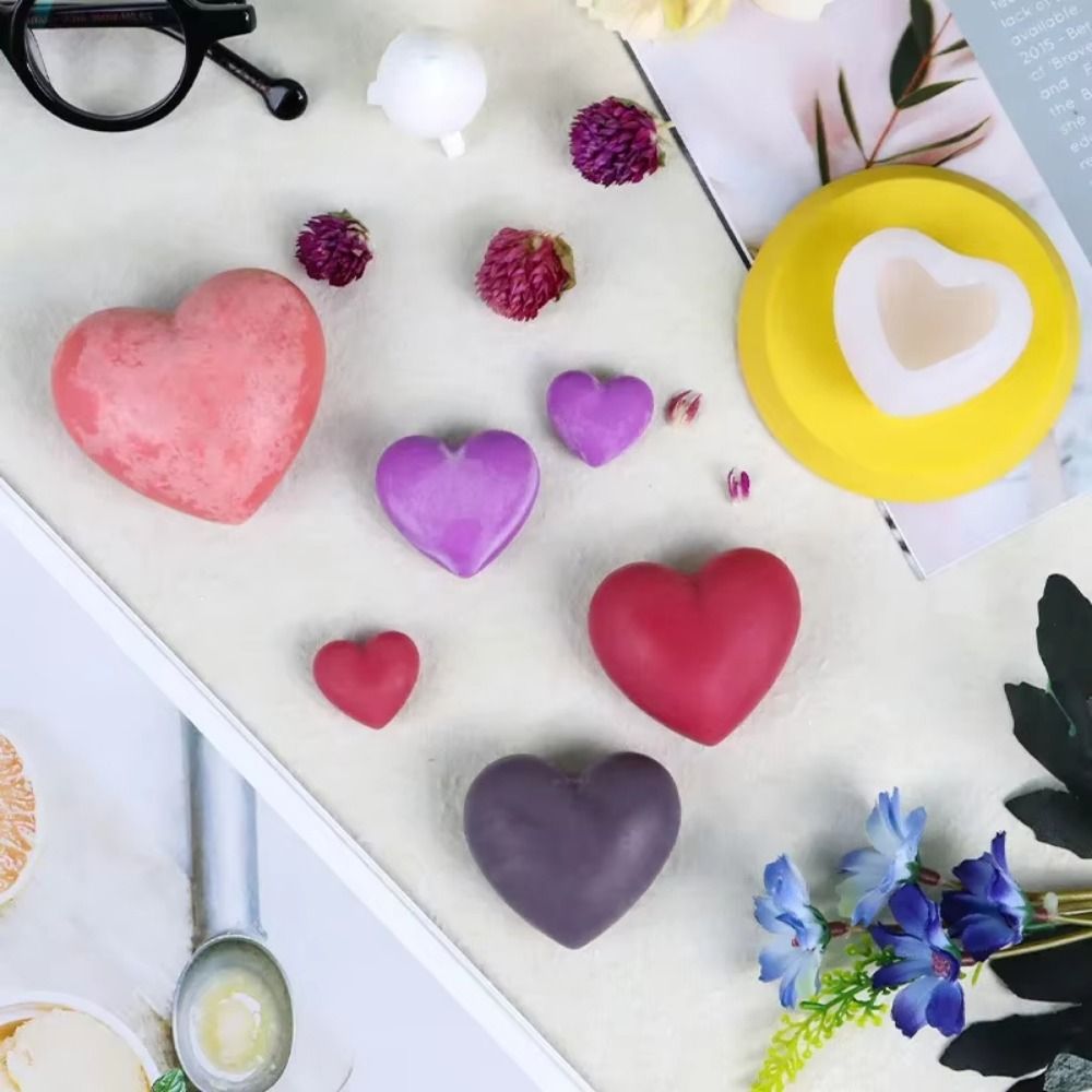 Flexible Heart Shape 3D Heart  - Soap Making Easy 评论和价格