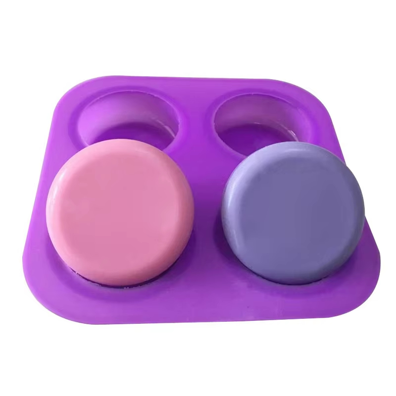 1-2 PCS 4 Cavity Reusable Roun - Soap Making Supplies Australia 评论和价格