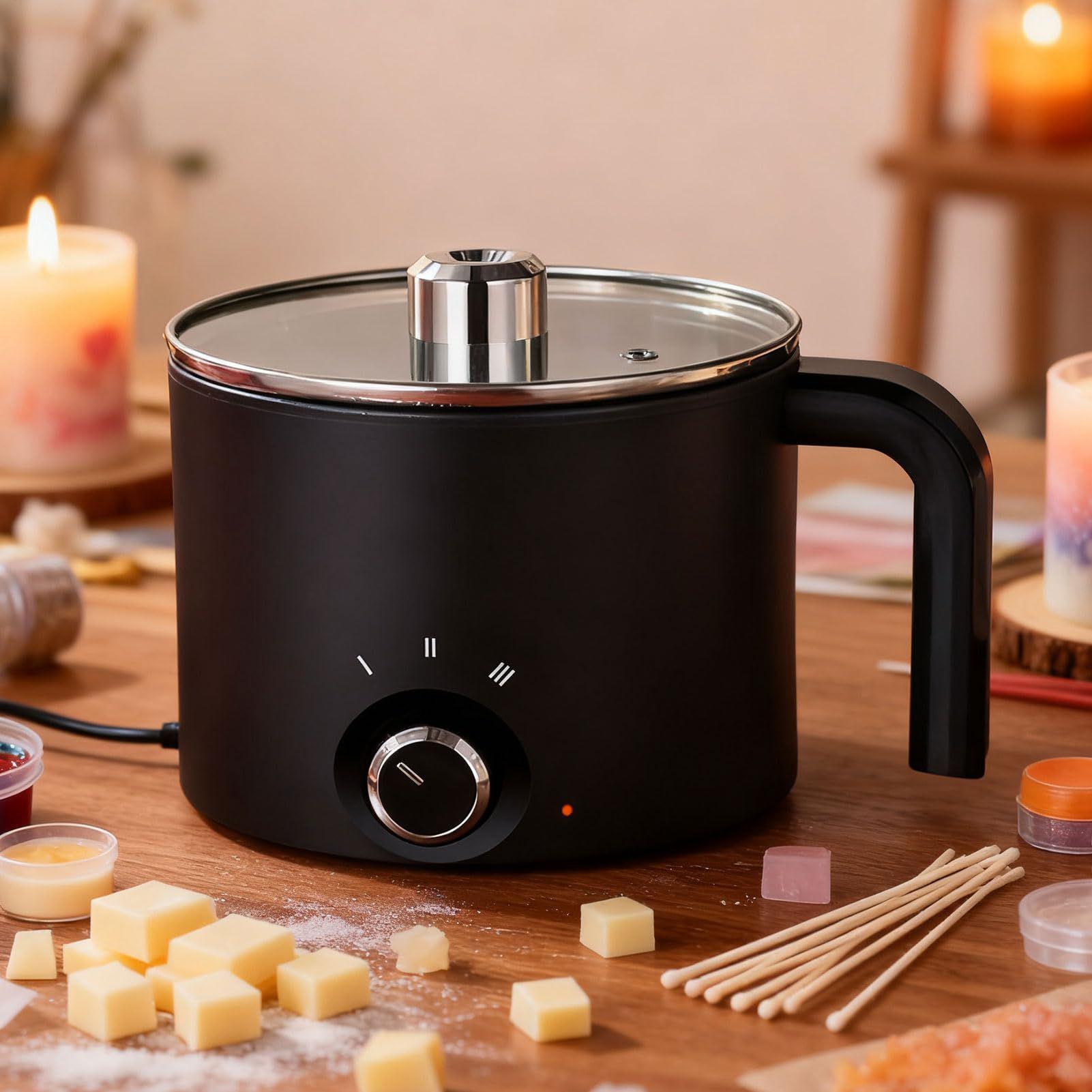 1.5L Wax Melting Pot Candle Wa - Soap Making Thermometer 评论和价格