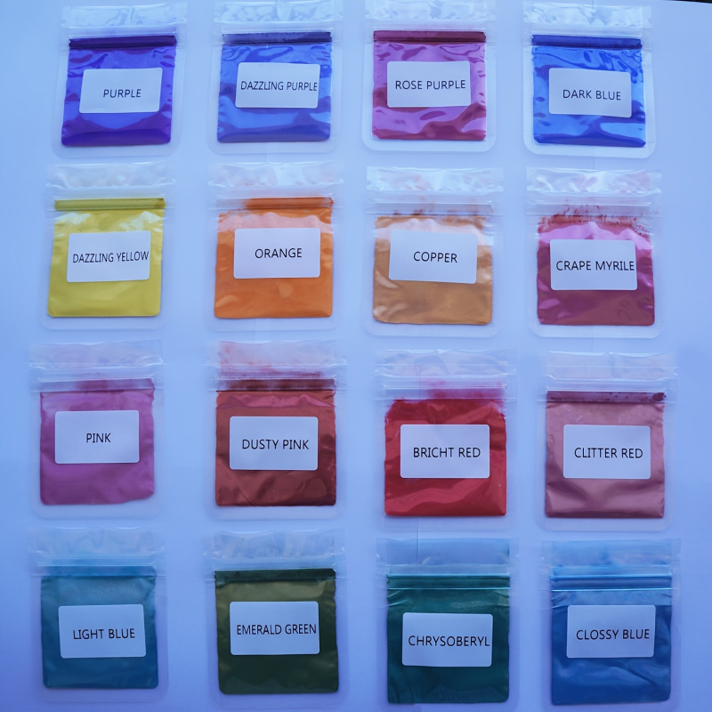 16Color Mica Powder Set，Per Pa - Soap Making Ingredient 评论和价格