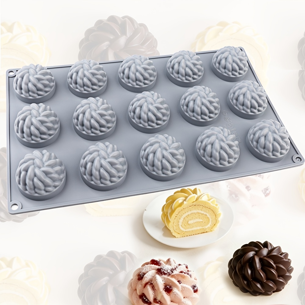 1Pc Cake Mold Santa Ana Floral - Soap Making Easy 评论和价格
