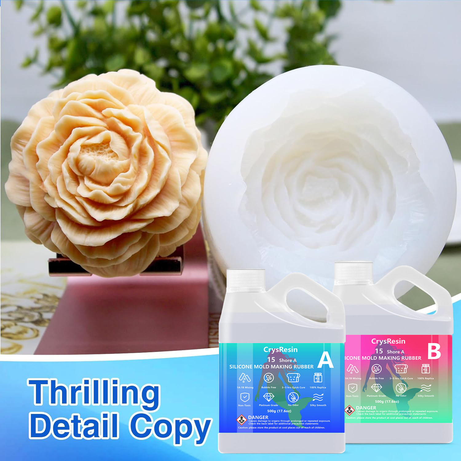 KG Silicone Making Kit, 1:1 Mi - Soap Making Ingredient 评论和价格