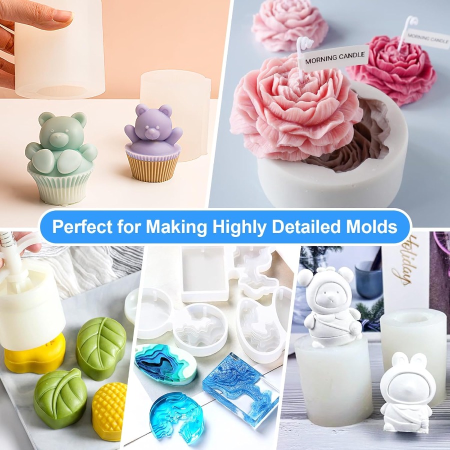 Silicone Mold Making Kit, 38.8 - Soap Making Ingredient 评论和价格