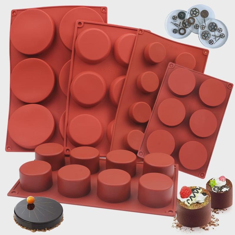 Round Silicone Soap Mold DIY H - Soap Making Easy 评论和价格