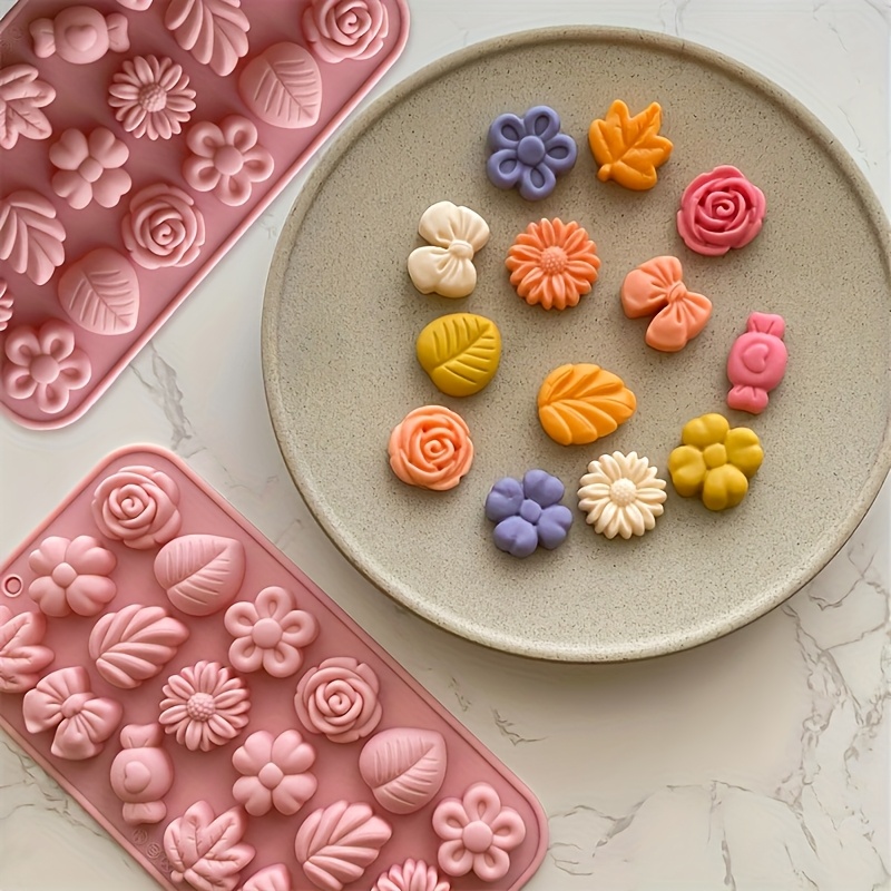 18pcs Silicone Candle Molds -  - Soap Making Dye 评论和价格