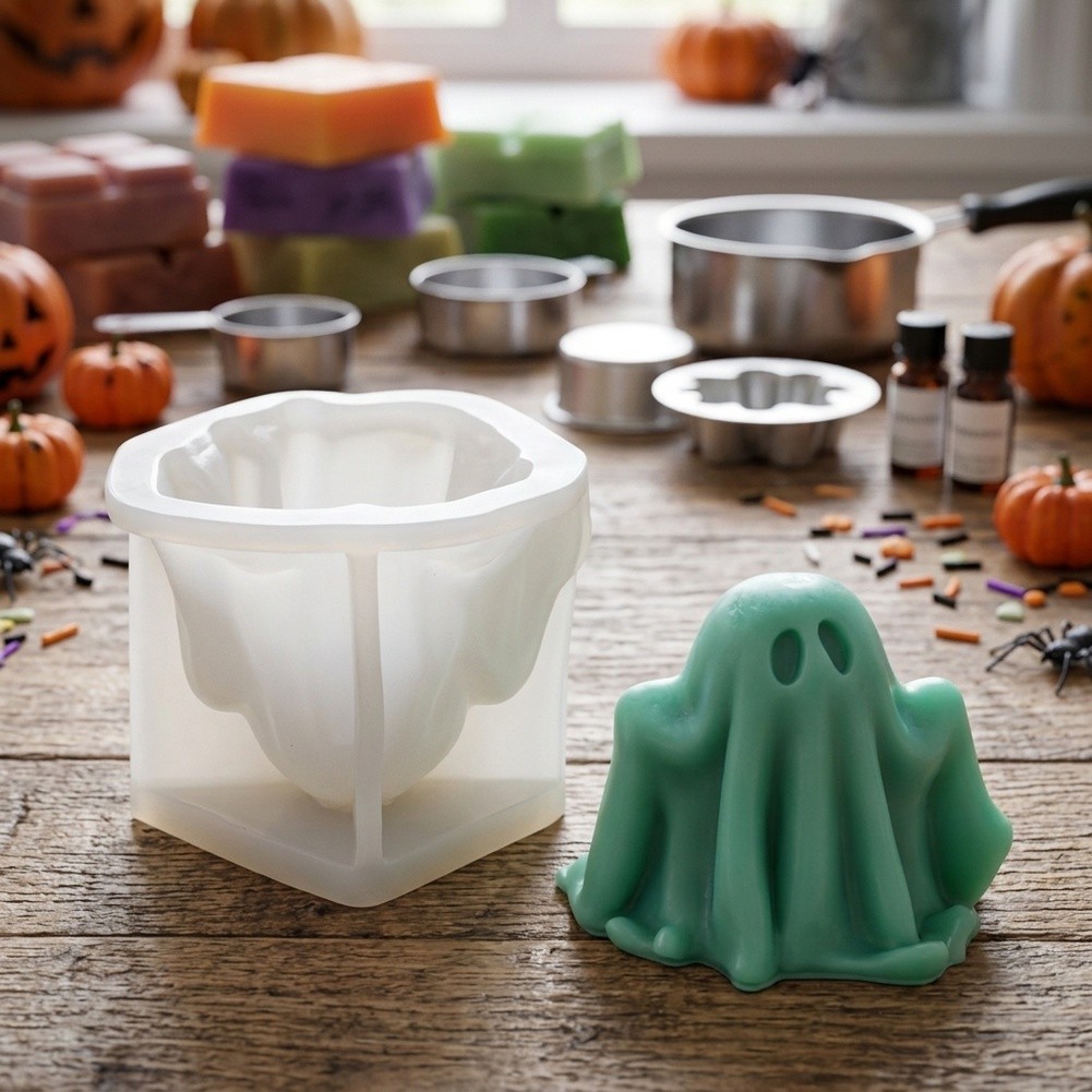 Spooky Design Silicone For Mol - Soap Making Easy 评论和价格